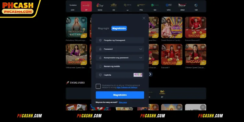 Hakbang-Hakbang na Gabay sa magrehistro sa PHCASH