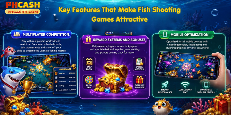 Key Features That Make Fish Shooting Games Attractive