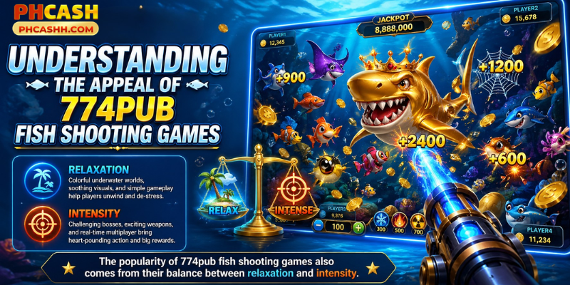 Understanding the Appeal of 774pub fish shooting games