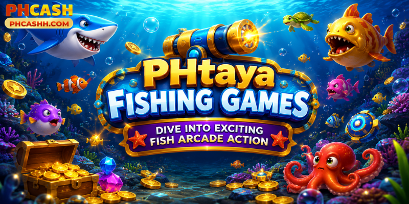 PHtaya Fishing Games: Dive Into Exciting Fish Arcade Action